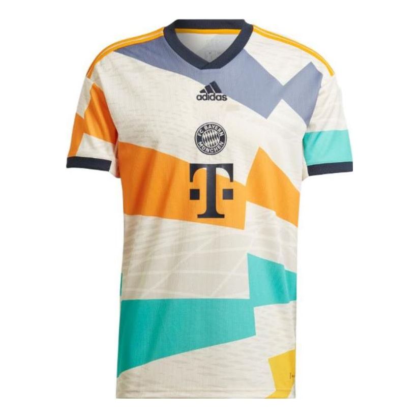 adidas 2022-23 Bayern Munich Fourth Jersey Asia Sizings Asia Sizing 'Beige' HU1286