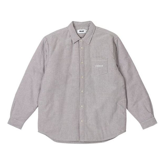 Palace Cozy Shirt 'Brown' P24SHT007