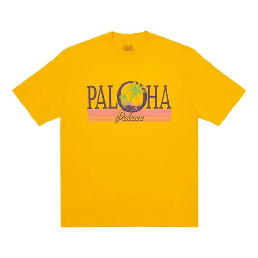 Palace FW22 Paloha T-Shirt 'Yellow' P23TS044