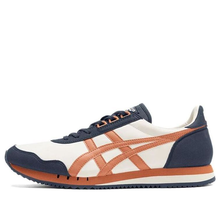 Onitsuka Tiger Dualio Marathon Running Shoes 'White Navy Orange' 1183B545-101