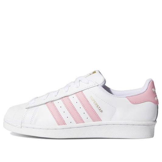 (GS) adidas Superstar Shoes 'Light Pink Gold Metallic' S81019