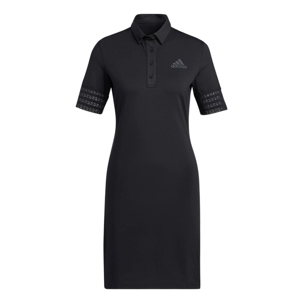 (WMNS) adidas 3-Stripes Lace Detail Dress Asia Sizing 'Black' HA0223