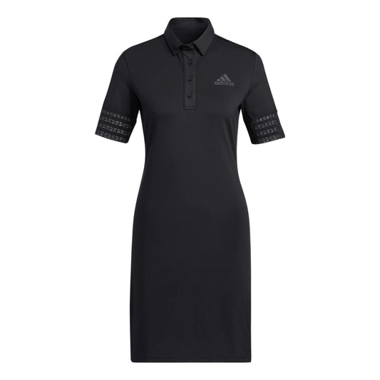 (WMNS) adidas 3-Stripes Lace Detail Dress Asia Sizing 'Black' HA0223