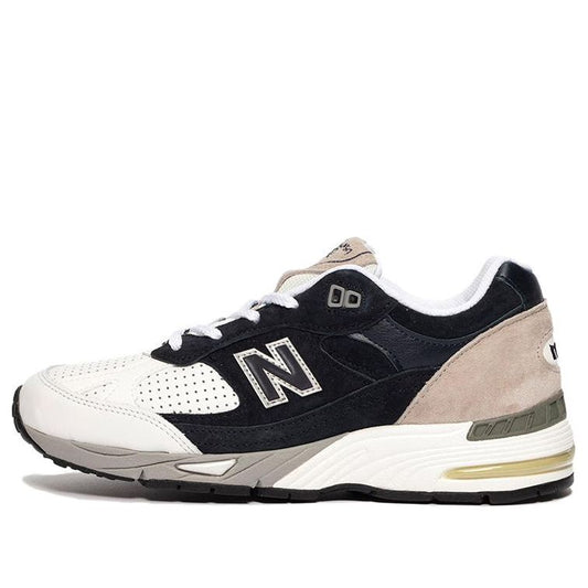 New Balance Sneakersnstuff x 991 Made in England 'Perforated Pack - Navy White' M991PJ