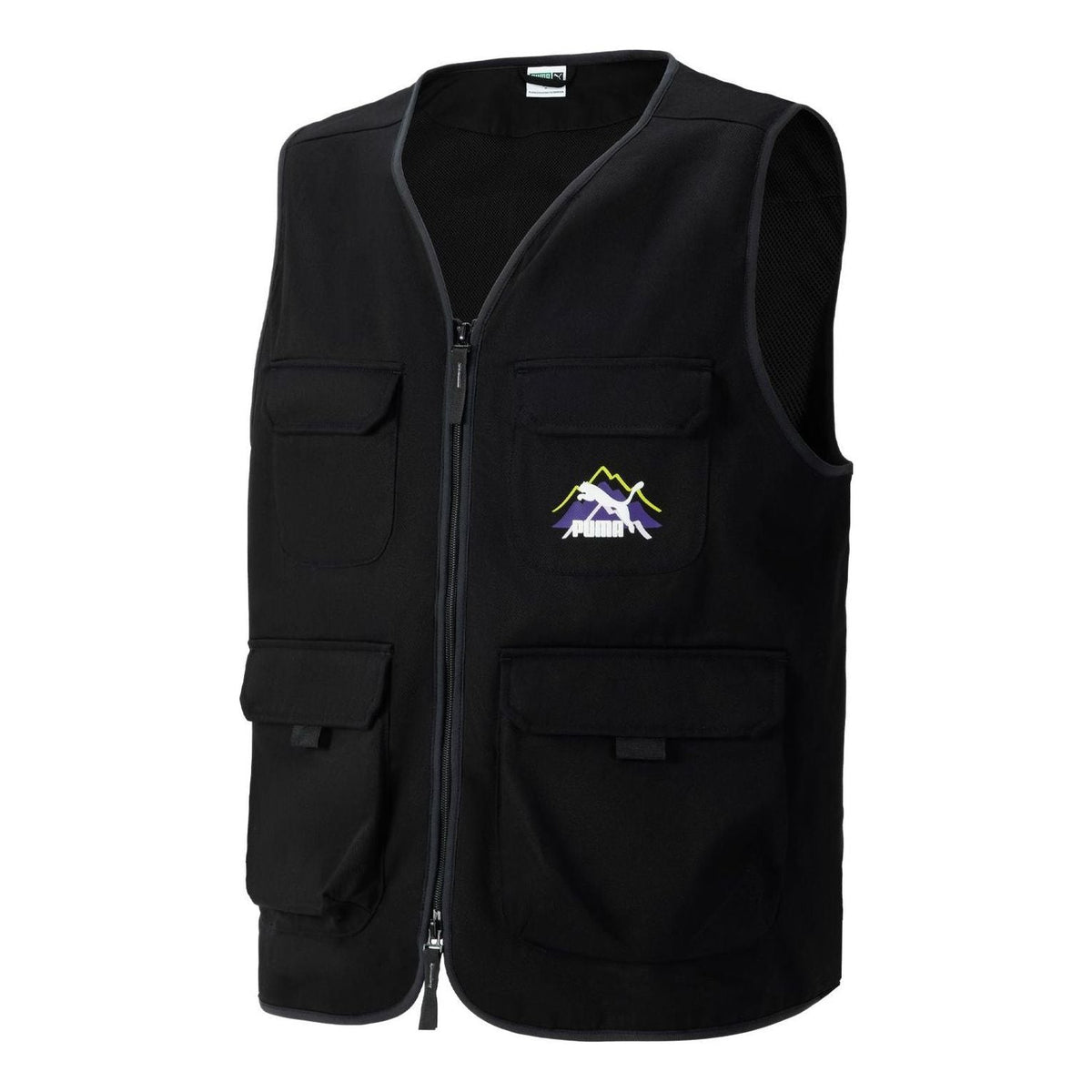 PUMA Camping Mountain Cargo Vest 'Black' 537422-01