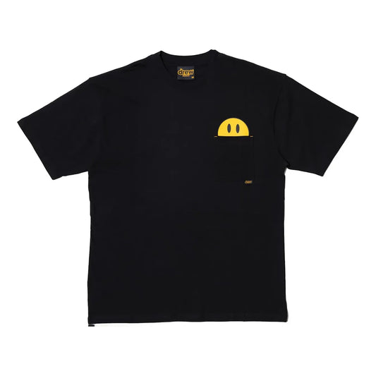 Drew House Mini Mascot Pocket T-shirt 'Black' DR-FW21-025