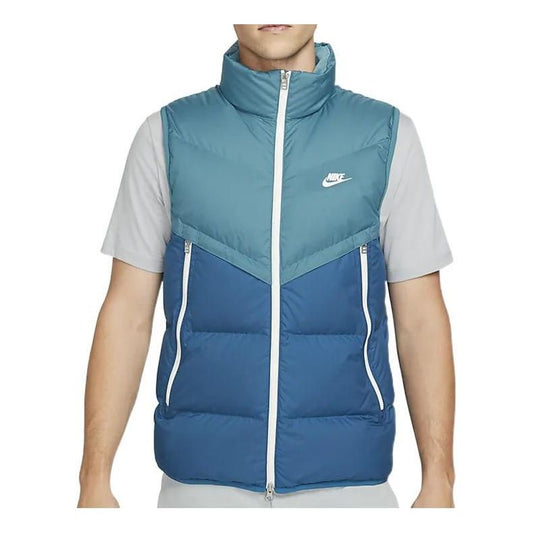 Nike Sportswear Storm-FIT Sleeveless Puffer Windproof Vest 'Blue' DD6818-415