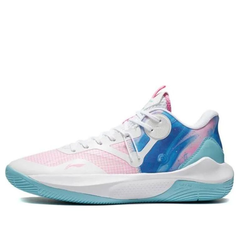 Li-Ning Sonic 9 Team Low 'White Prism Pink' ABPS023-1