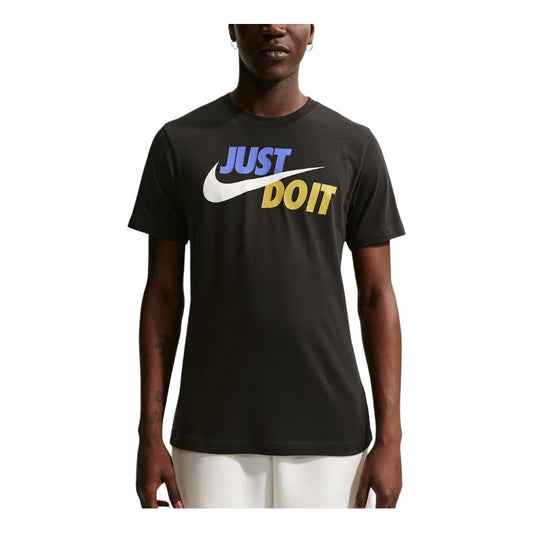 Nike Sportswear JDI T-Shirt 'Black Sapphire Sail Saffron Quartz' AR5006-014