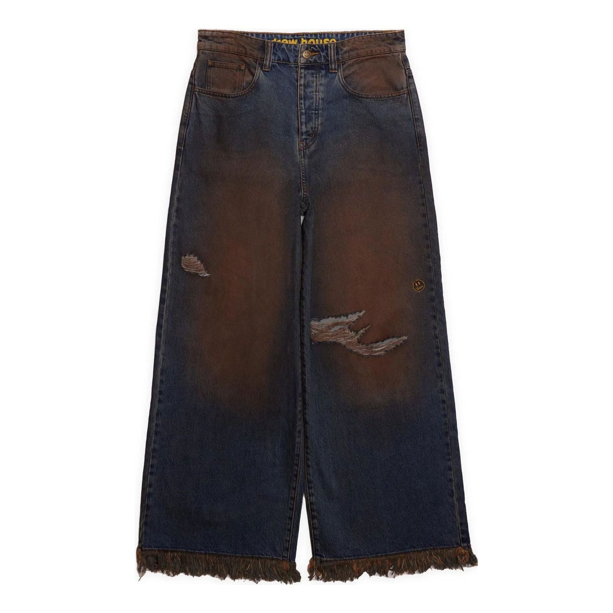 Drew House Ultra Wide Leg Jeans 'Weddington Wash' DR-SS22-336