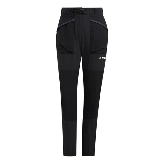 (WMNS) adidas TERREX Utilitas Pants Asia Sizing 'Black' HN1984