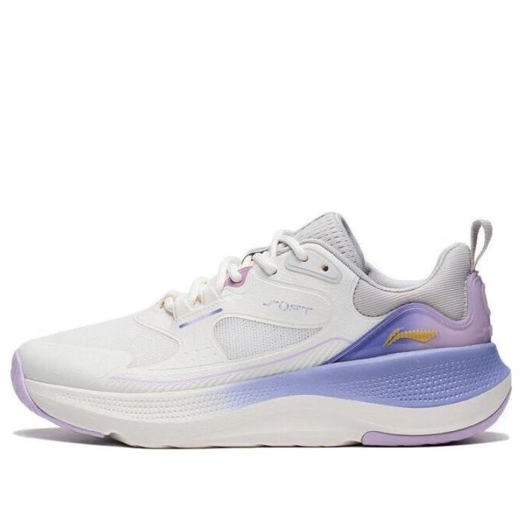 (WMNS) Li-Ning Soft Go 'White Purple' AGLT126-1