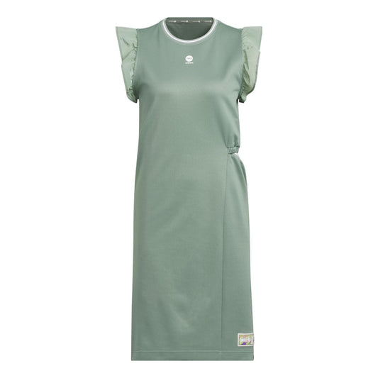 (WMNS) adidas Neo Basketball Dresses 'Olive Green' IJ6605
