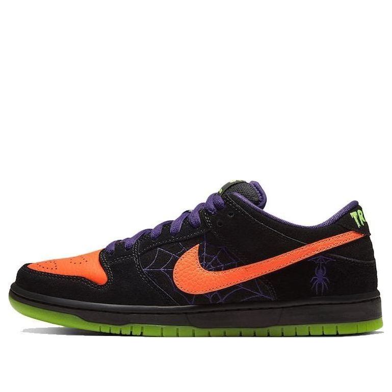 Nike SB Dunk Low Night of Mischief 'Green Black Orange' BQ6817-006-S-BOX