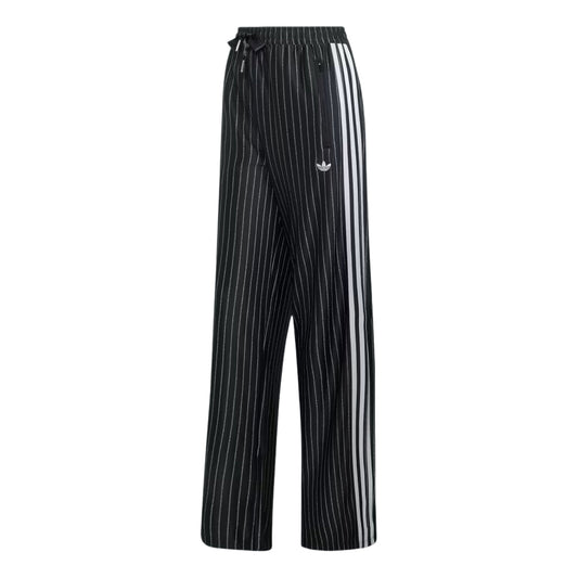 (WMNS) adidas Firebird Pinstripe Track Pant Asia Sizing 'Black' KR6521