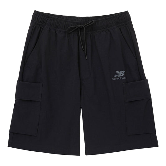 New Balance NBX Holiday Woven Pocket Shorts Asia Sizing 'Black' AMS32370-BK