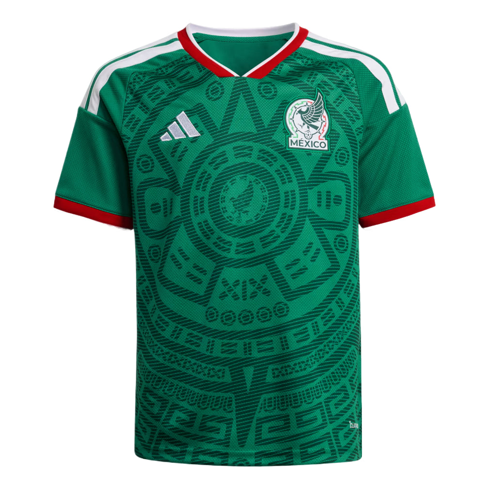 (GS) adidas Mexico 26 Home Jersey Asia Sizing 'Bold Green' KA6062