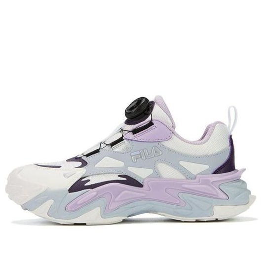 (GS) FILA Low-Top Running Shoes 'White Purple Blue' K15G242504FWG