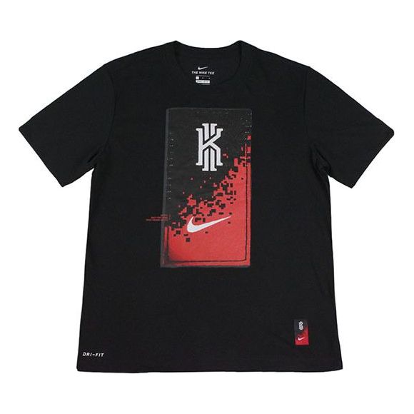 Nike Kyrie Kyrie Irving Basketball Short Sleeve Black AJ9695-010