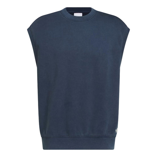 adidas Trefoil Vest Asia Sizing 'Night Indigo' KT7890