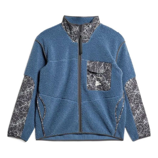 adidas Terrex x And Wander Fleece Jacket 'Wonder Steel' HN6935