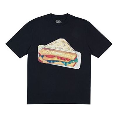 PALACE Plow Mans T-Shirt Black Triangle Pattern Short Sleeve Unisex PAL-SS18-064