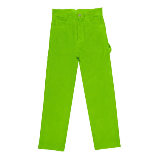 Drew House Corduroy Carpenter Pant 'Lime' DR-SS22-155