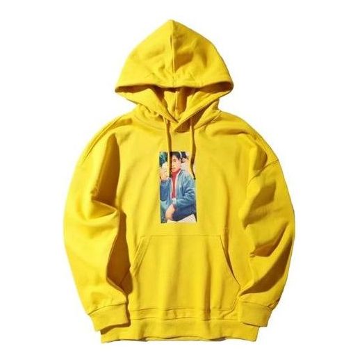 Li-Ning Character Hoodie 'Yellow' AWDNB63-2